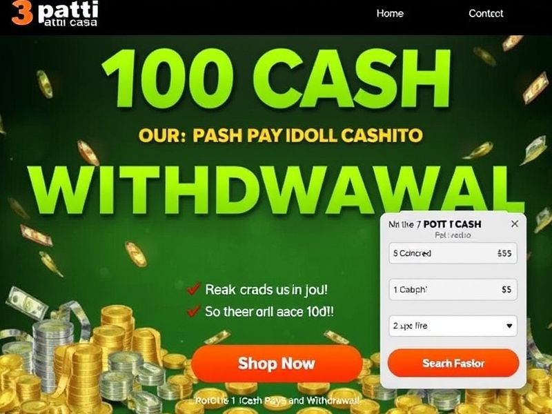 Play 3 Patti with the option to withdraw cash earnings, and enjoy a seamless real money experience.